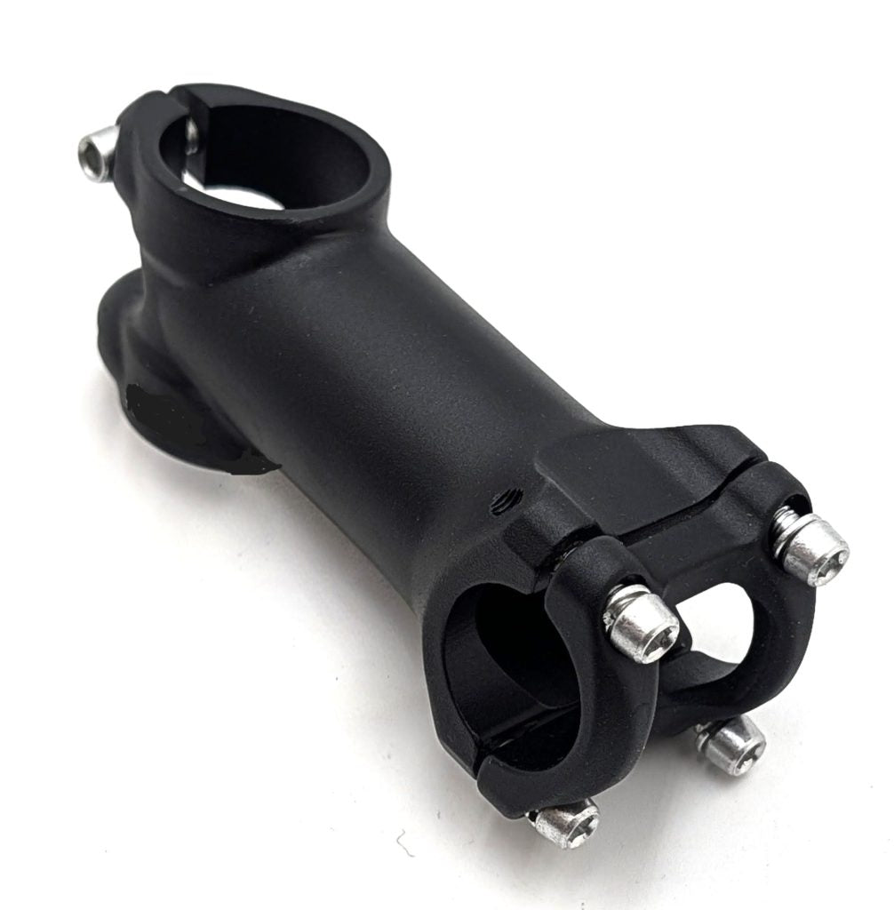 Stem 31.8mm clamp black alloy ext: 80mm column: 28.6mm