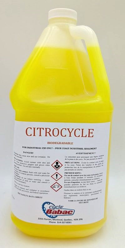 Citro Cycle biodegradable degreaser 4 litres