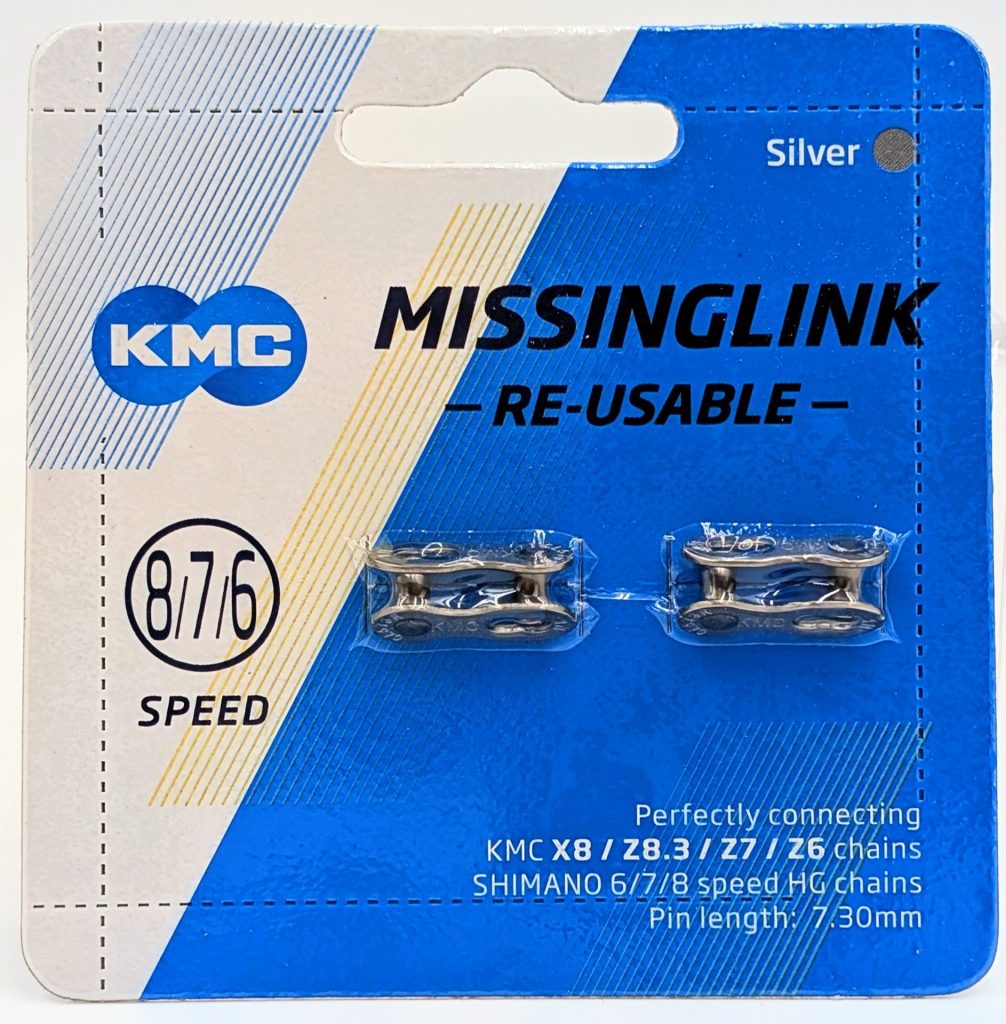 KMC link 7 speed 7.3mm card of 2/sets