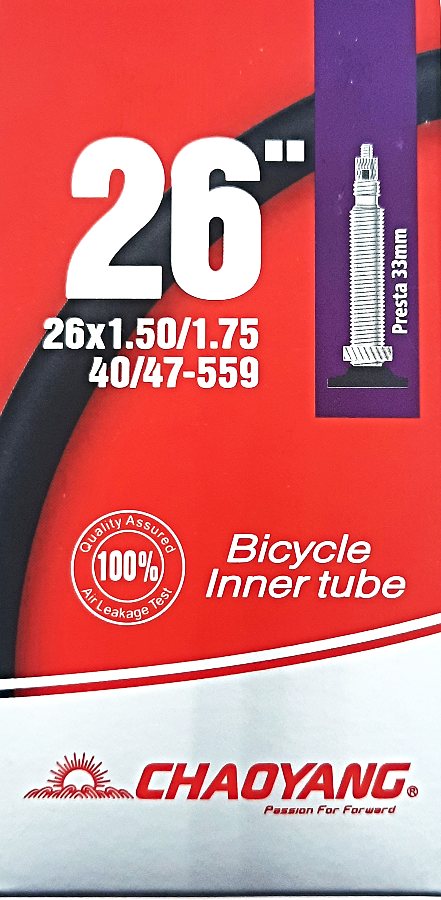26″ x 1.50-1.75 Presta 33mm
