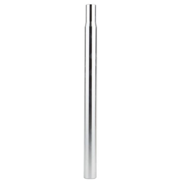Seat post 25.4mm silver alloy 400mm