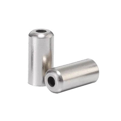 Brake Casing 5mm chrome ferrules 200/bottle