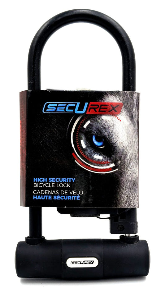 Securex “High Security” U-lock 9 3/4″ x 3.5″