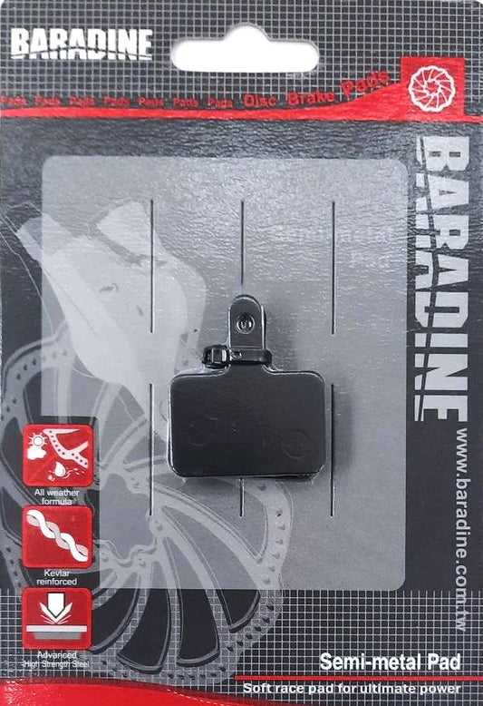 Baradine disc brake shoe for Shimano Deore M475/515/525