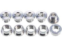 Bolts chromoly for double chainwheel