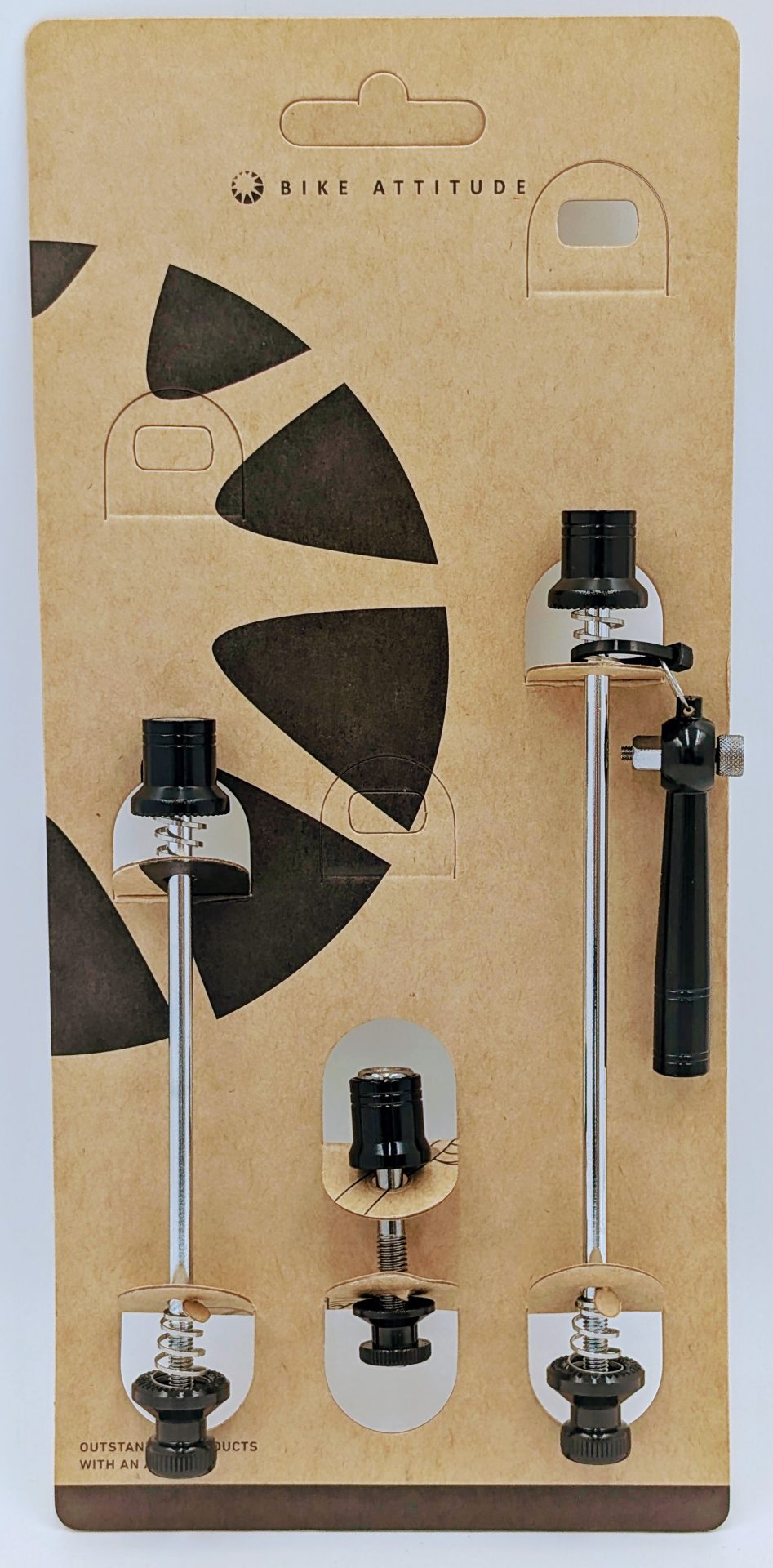 Bike Attitude Lock front & rear wheel and seat post