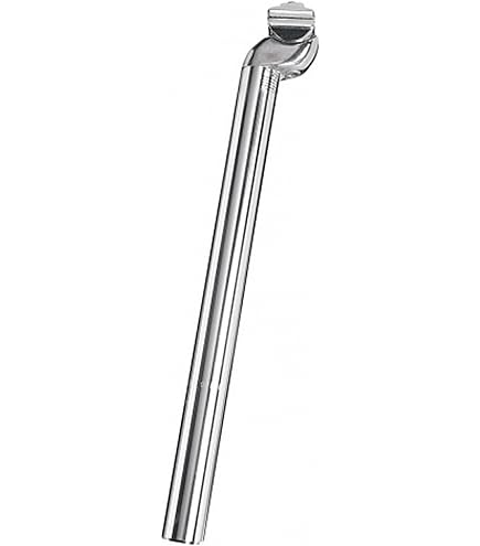 Seat post 27.2mm silver alloy 400mm