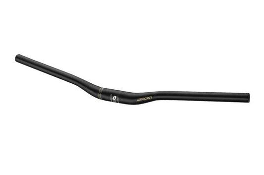 Handlebar 31.8mm black alloy with 20mm elevation