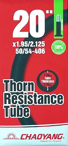 20″ x 1 .95-2.125 Thorn Resistance Schrader 33mm