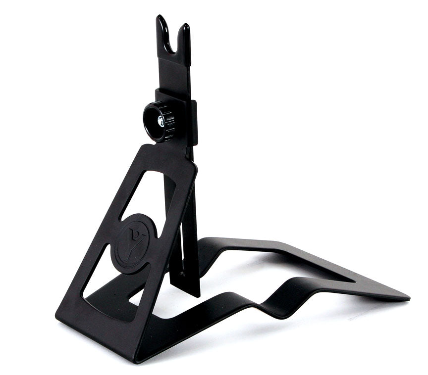 Floor bicycle display stand for rear wheel adjustable size