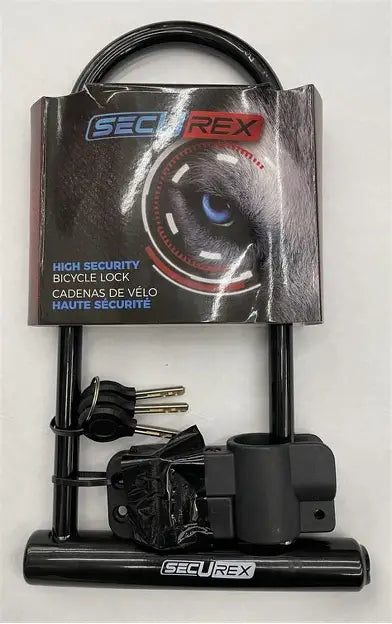 Securex U-lock extra long 12″ x 4.5″